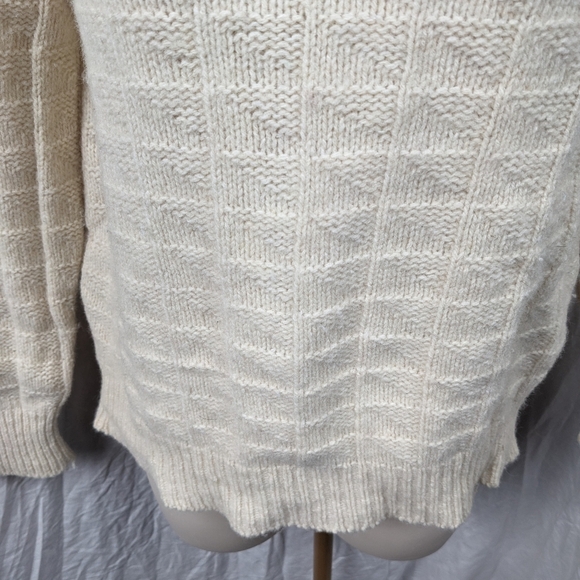 Winona Vintage Wool Blend Boatneck Sweater Sz L - Picture 4 of 10